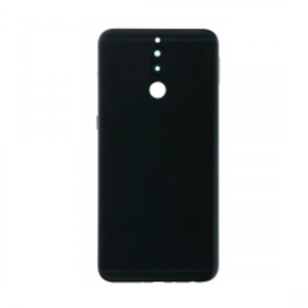Vitre arrière avec Adhésif + Lentille camera + support pour Huawei Mate 10 Lite Noir