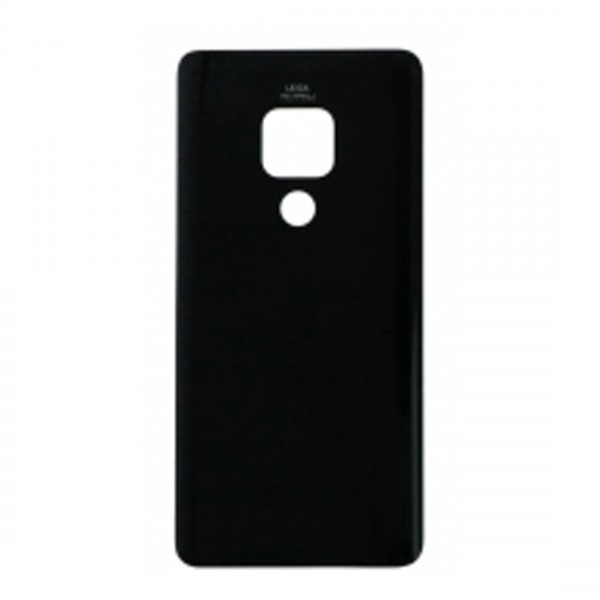 Vitre arrière (cache batterie) pour Huawei Mate 20 Noir + Logo