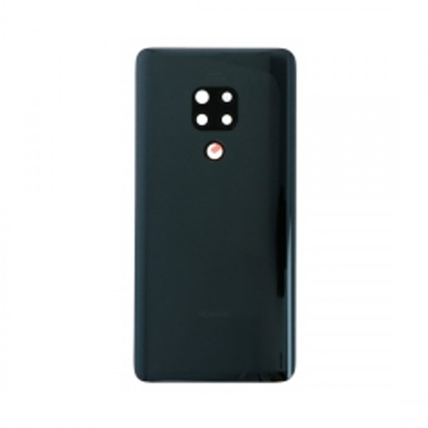 Vitre arrière avec Lentille camera pour Huawei Mate 20 Noir
