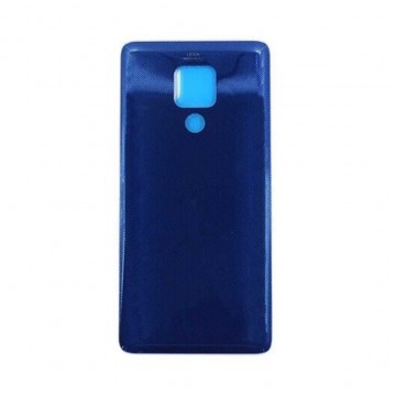 Vitre arrière (cache batterie) avec Adhésif pour Huawei Mate 20 X Bleu