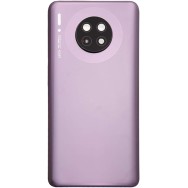 Vitre arrière (cache batterie) avec Lentille camera pour Huawei Mate 30 Violet + Logo
