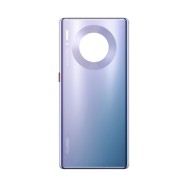 Vitre arrière (cache batterie) pour Huawei Mate 30 Pro Argent spacial + Logo