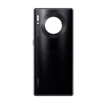 Vitre arrière (cache batterie) pour Huawei Mate 30 Pro Noir + Logo