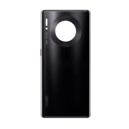 Vitre arrière (cache batterie) pour Huawei Mate 30 Pro Noir + Logo