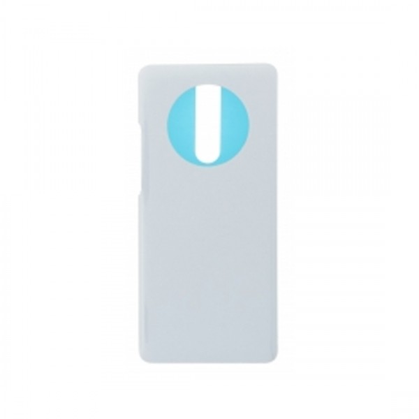 Vitre arrière (cache batterie) pour Huawei Mate 40 Pro Blanc + Logo