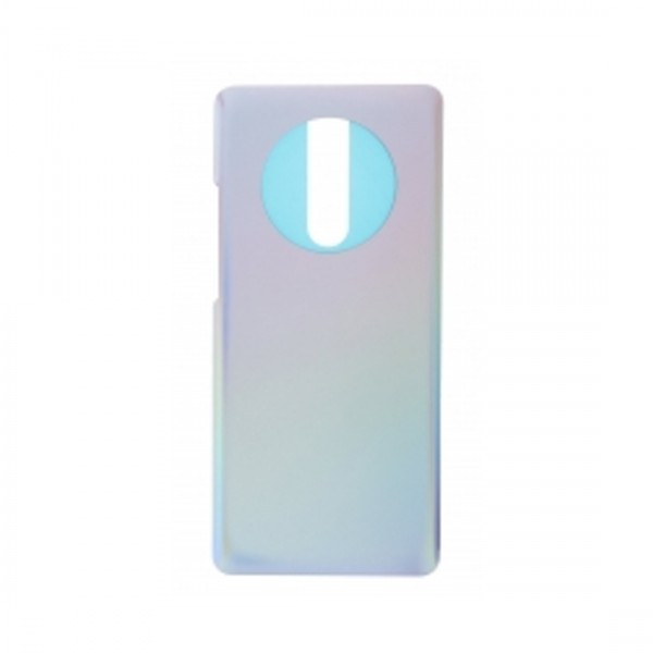 Vitre arrière (cache batterie) pour Huawei Mate 40 Pro Argent + Logo
