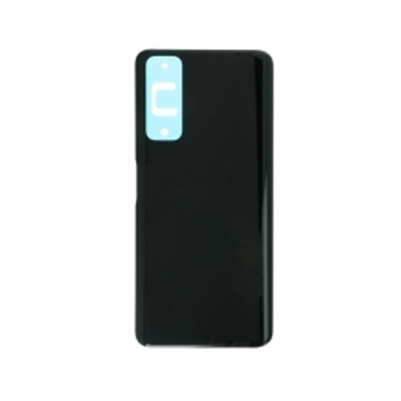 Vitre arrière (cache batterie) avec Adhésif pour Huawei P smart 2021/Y7a Noir + Logo