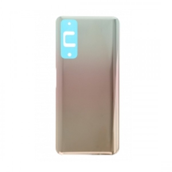 Vitre arrière (cache batterie) avec Adhésif pour Huawei P smart 2021/Y7a Or + Logo