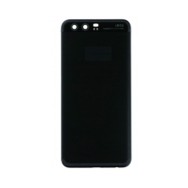 Vitre arrière (cache batterie) pour Huawei P10 Noir + Logo