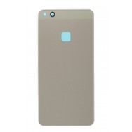 Vitre arrière (cache batterie) avec Adhésif pour Huawei P10 Lite Or + Logo
