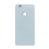 Vitre arrière (cache batterie) avec Adhésif pour Huawei P10 Lite Blanc + Logo
