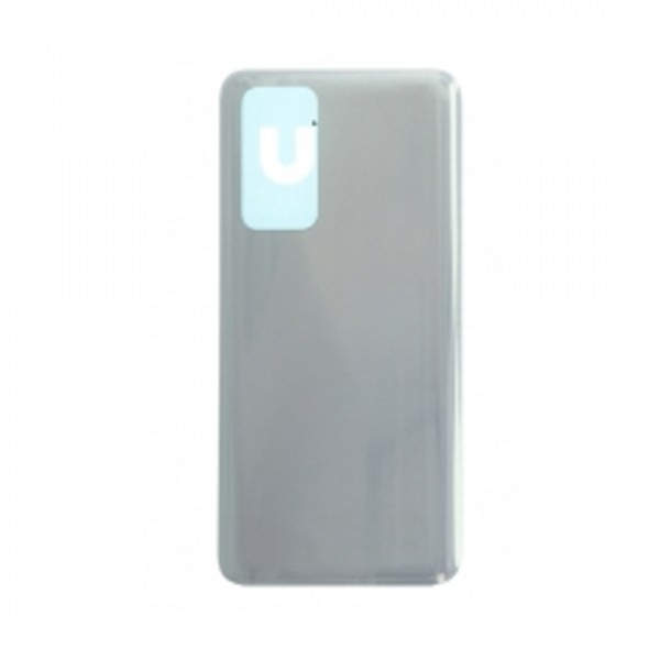 Vitre arrière (cache batterie) avec Adhésif pour Huawei P40 Blanc + Logo