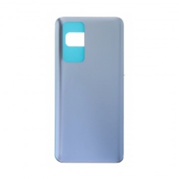 Vitre arrière (cache batterie) avec Adhésif pour Huawei P40 Argent + Logo