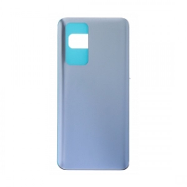 Vitre arrière (cache batterie) avec Adhésif pour Huawei P40 Argent + Logo
