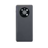 Vitre arrière avec Adhésif + Lentille camera + support pour Huawei Mate 40 Noir + Logo