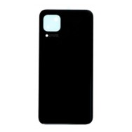 Vitre arrière (cache batterie) avec Adhésif pour Huawei P40 lite Noir + Logo