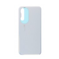 Vitre arrière (cache batterie) avec Adhésif pour Huawei P50 Blanc + Logo
