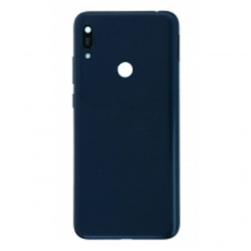Vitre arrière Huawei Y6 2019 Bleu - Envoi gratuit 24h