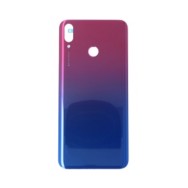 Vitre arrière (cache batterie) avec Adhésif pour Huawei Y9 2019 Violet + Logo