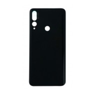 Vitre arrière (cache batterie) avec Adhésif pour Huawei Y9 Prime 2019 Noir + Logo