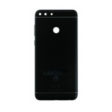 Vitre arrière (cache batterie) pour Huawei P Smart Noir + Logo