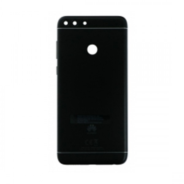 Vitre arrière (cache batterie) pour Huawei P Smart Noir + Logo