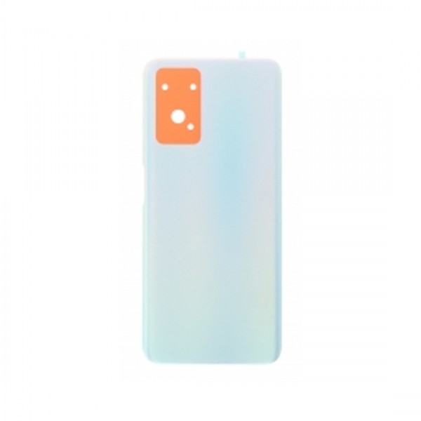 Vitre arrière (cache batterie) avec Adhésif pour Oppo A76 CPH2375 Bleu