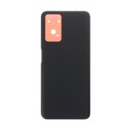 Vitre arrière (cache batterie) avec Adhésif pour Oppo A76 CPH2375 Noir