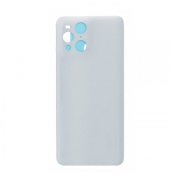Vitre arrière (cache batterie) avec Adhésif pour Oppo Find X3 Pro CPH2173 Blanc