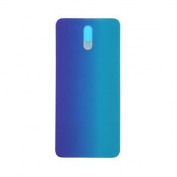 Vitre arrière (cache batterie) avec Adhésif pour Oppo R17 Bleu