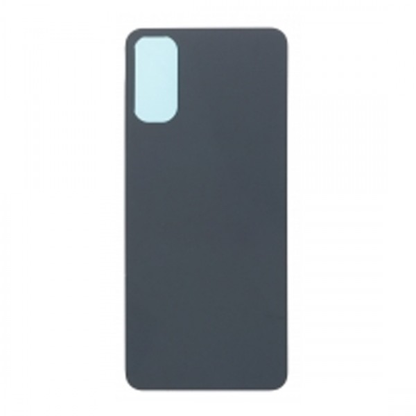 Vitre arrière (cache batterie) avec Adhésif pour Oppo Reno4 5G CPH2091 Noir + Logo