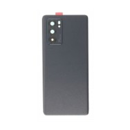 Vitre arrière avec Adhésif + Lentille camera + support pour Oppo Reno 6 Pro 5G MediaTek CPH2249 Noir