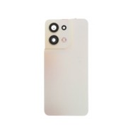 Vitre arrière avec Adhésif + Lentille camera + support pour Oppo Reno8 5G Or