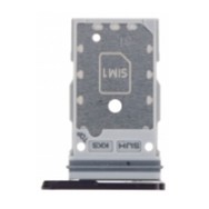 Tiroir carte sim pour Samsung Galaxy S22 Ultra 5G Double Carte Phantom Noir