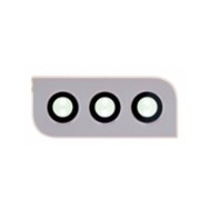 Lentille en verre caméra arrière pour Samsung Galaxy S22 5G/S22+ 5G Rose Or