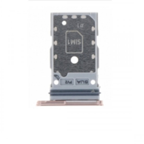 Tiroir carte sim pour Samsung Galaxy S22 5G/S22+ 5G Double carte Rose Or
