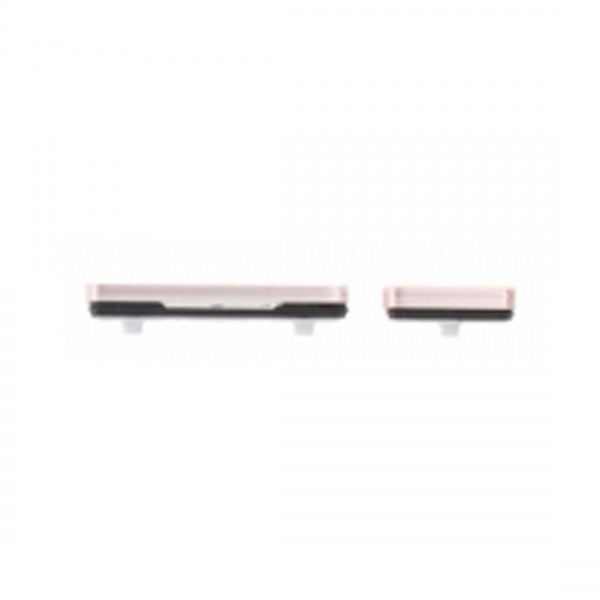 Bouton power et volume pour Samsung Galaxy S22 5G/S22+ 5G Rose Or  2pcs in one set