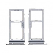Tiroir SIM + SD pour Samsung Galaxy S10 / S10e / S10 + Blanc Prisme