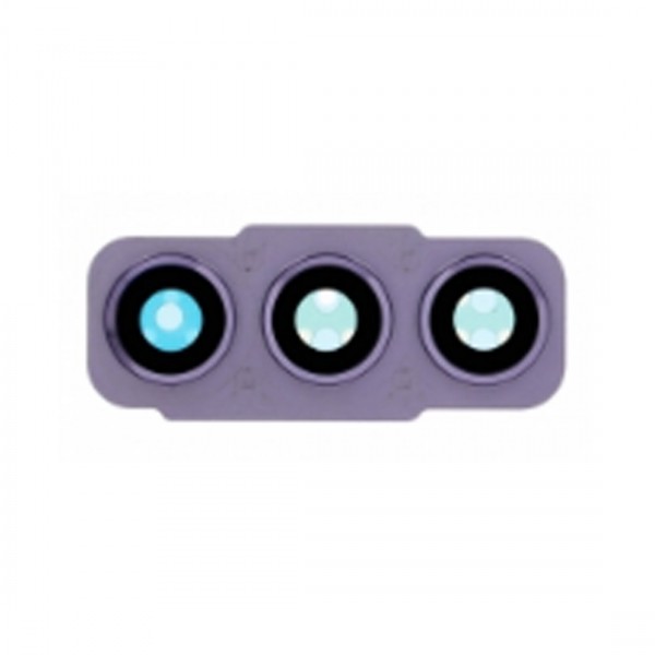 Lentille en verre caméra arrière pour Samsung Galaxy S21 FE 5G G990 Violet