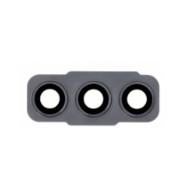 Lentille en verre caméra arrière pour Samsung Galaxy S21 FE 5G G990 Noir