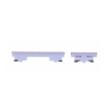 Bouton power et volume pour Samsung Galaxy S21 FE 5G G990 Violet 2pcs in one set