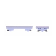 Bouton power et volume pour Samsung Galaxy S21 FE 5G G990 Violet 2pcs in one set