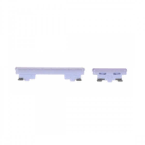 Bouton power et volume pour Samsung Galaxy S21 FE 5G G990 Violet 2pcs in one set