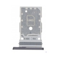Tiroir carte sim pour Samsung Galaxy S21 FE 5G G990 Double Carte Noir