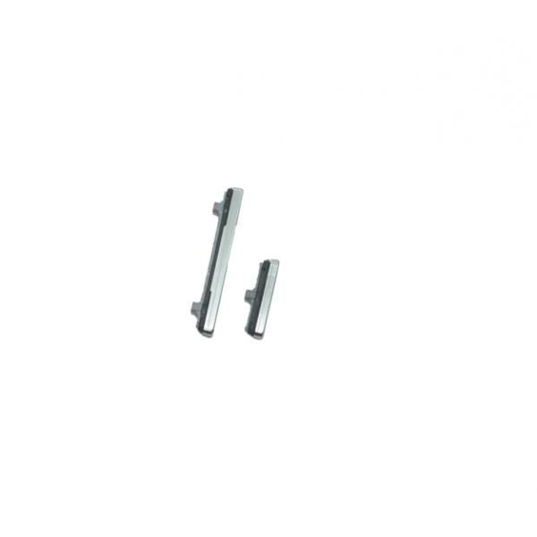 Pack boutons Volume et Power pour Samsung Galaxy S20+/S20+ 5G Argent