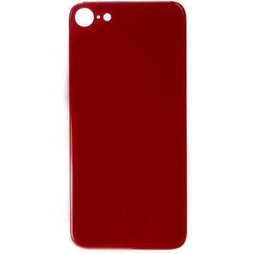 Vitre arrière iPhone SE (2020) Rouge - Envoi gratuit 24h