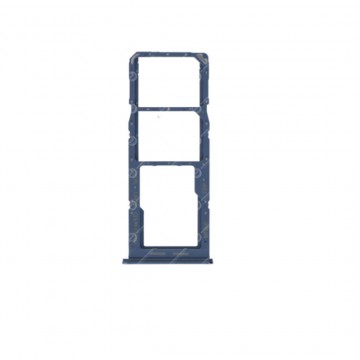 Tiroir Double SIM PREMIUM pour Samsung Galaxy M22 - Bleu