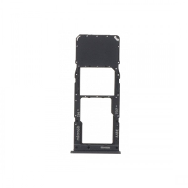 Tiroir carte sim pour Samsung Galaxy A12 Simple sim Noir