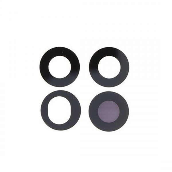 Lentille caméra arrière pour Huawei Mate 50 Pro noir 4pcs in one set