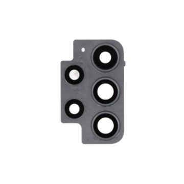 Support et Lentille decaméra arrière pour Samsung Galaxy A52 A525/A52 5G/A52s 5G A528 Noir